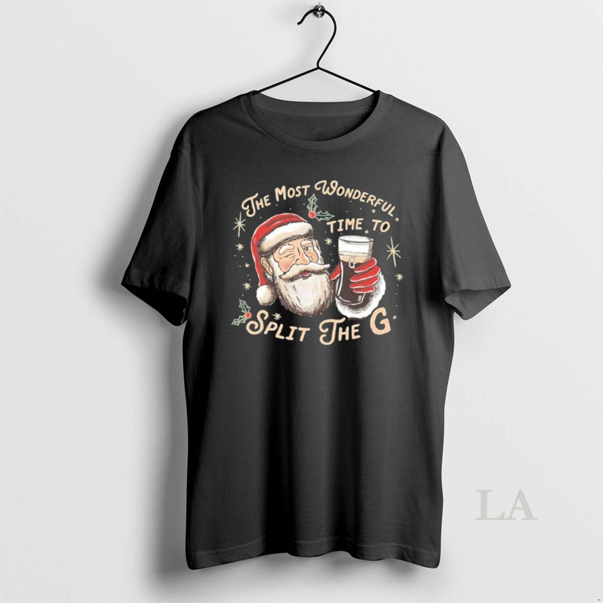Original The Most Wonderful Time To Split The G Santa Claus Shirt Hoodie Sweatshirt | PurePodTees.com