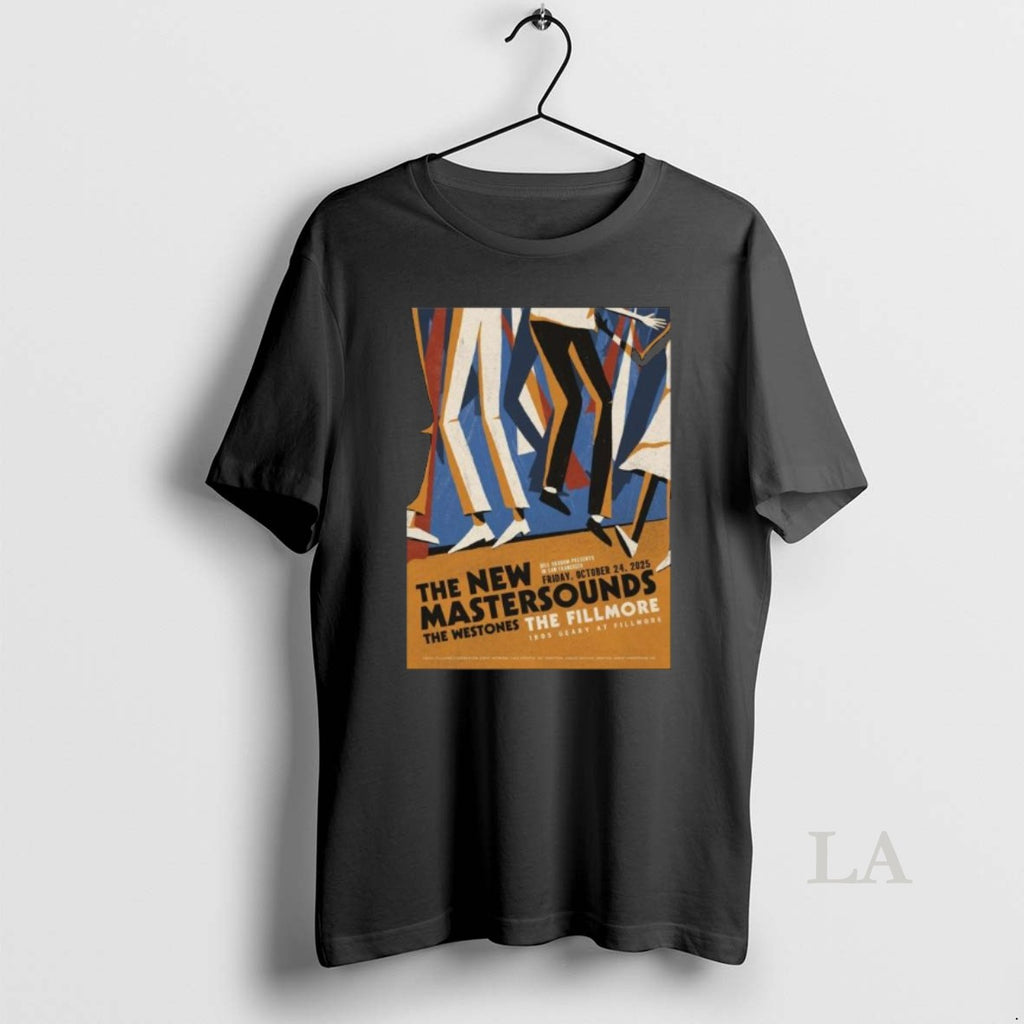 Original The New Mastersounds October 24 2025 In San Francisco Long Sleve Shirt Hoodie Sweatshirt | PurePodTees.com