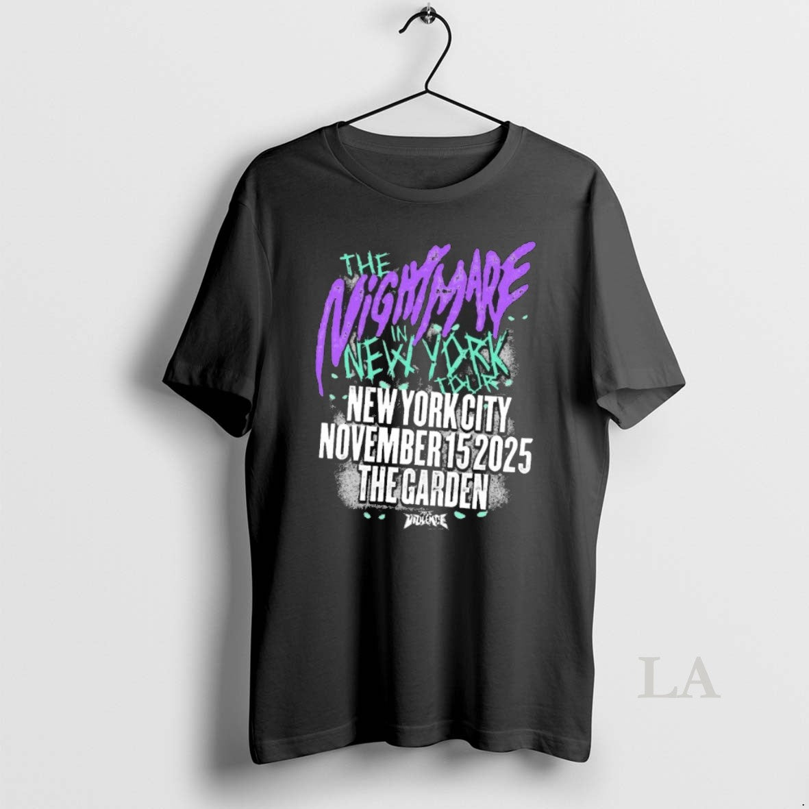 Original The Nightmare In New York Tour November 10 The Garden Full Violence Shirt Hoodie Sweatshirt | PurePodTees.com