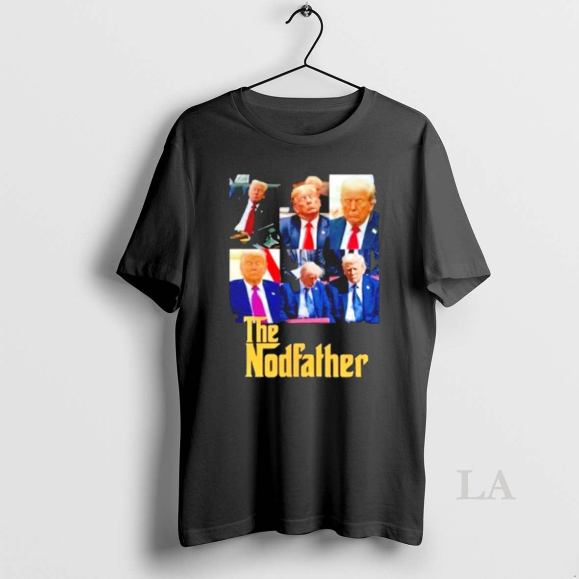Original The Nodfather Trump Sleeping Funny Shirt Hoodie Sweatshirt | PurePodTees.com