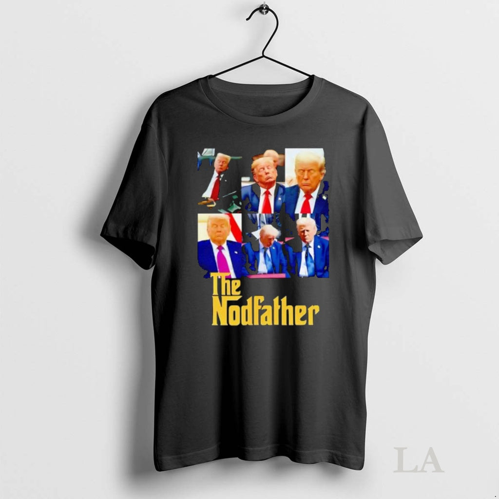 Original The Nodfather Trump Sleeping Meme Shirt Hoodie Sweatshirt | PurePodTees.com