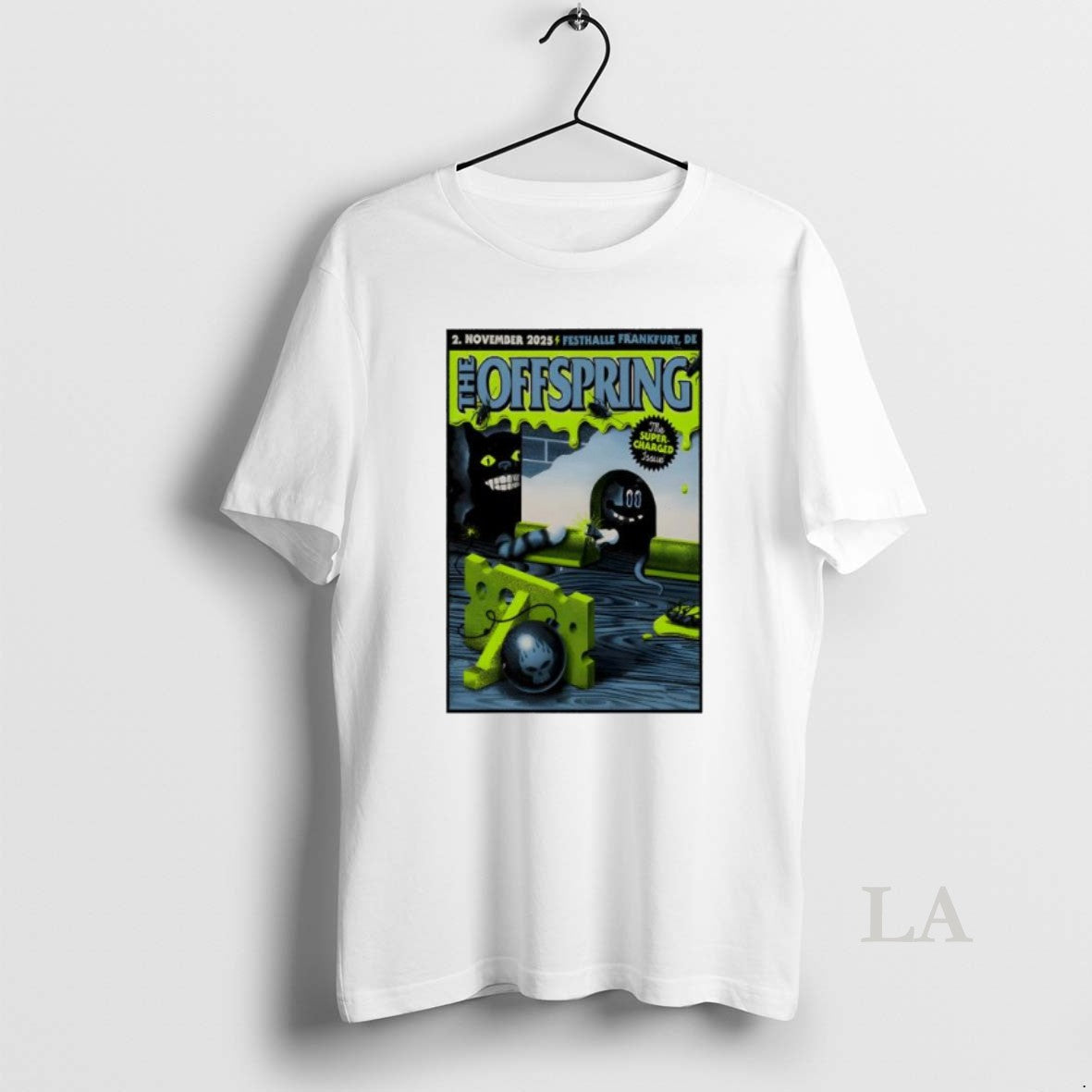 Original The Offspring Nov 2 2025 Festhall Frankfurt De Shirt Hoodie Sweatshirt | PurePodTees.com