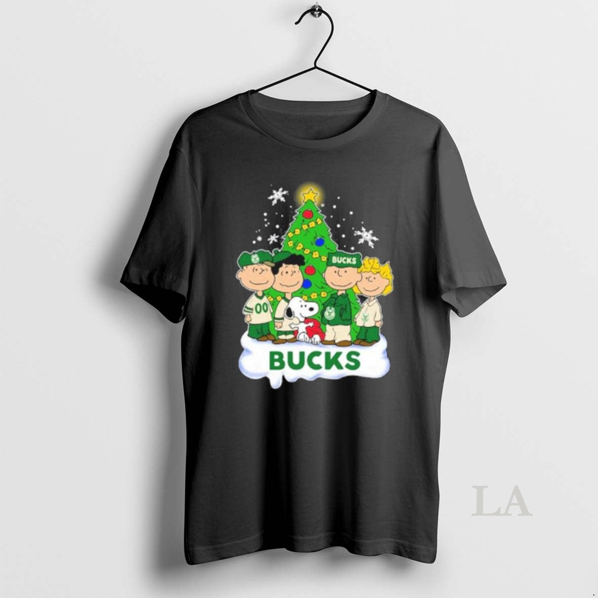 Original The Peanuts Milwaukee Bucks Merry Christmas Shirt Hoodie Sweatshirt | PurePodTees.com
