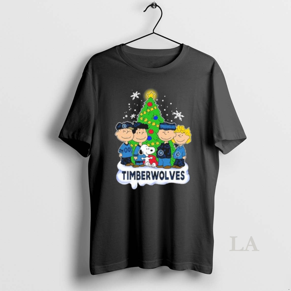 Original The Peanuts Minnesota Timberwolves Merry Christmas Shirt Hoodie Sweatshirt | PurePodTees.com