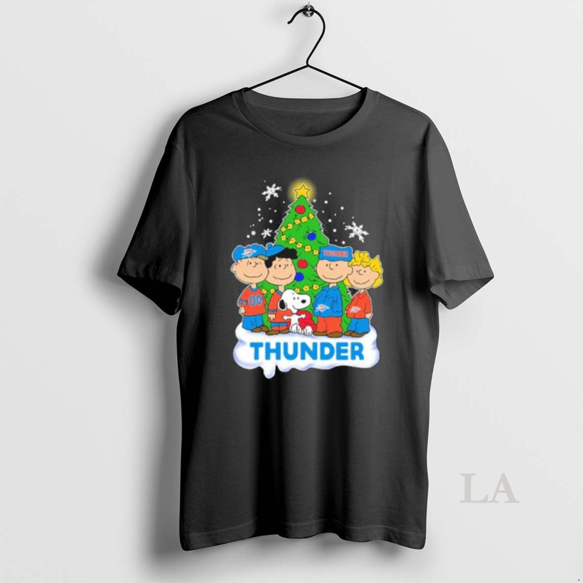 Original The Peanuts Oklahoma City Thunder Merry Christmas Shirt Hoodie Sweatshirt | PurePodTees.com