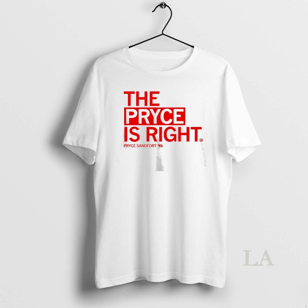 Original The Pryce Is Right Pryce Sandfort Nebraska Cornhuskers Shirt Hoodie Sweatshirt | PurePodTees.com
