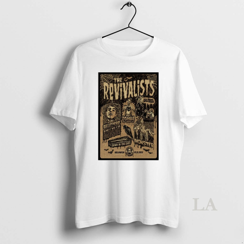 Original The Revivalists Avondale Brewing Company In Birmingham Al October 31 2025 Halloween Shirt Hoodie Sweatshirt
