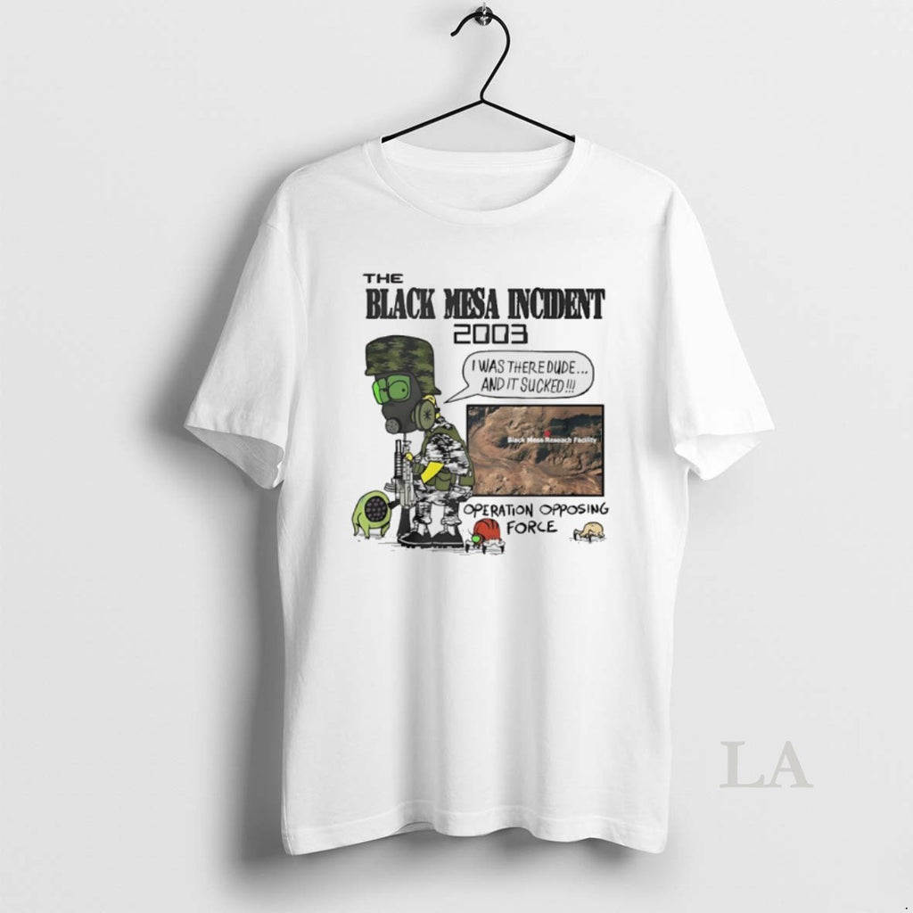 Original The Simpsons The Black Mesa Incident 2003 I Was Theredude And It Sucked Shirt Hoodie Sweatshirt | PurePodTees.com