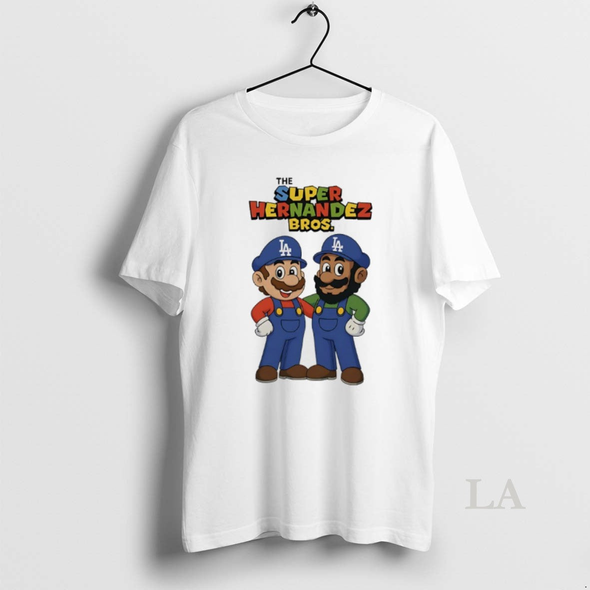 Original The Super Hernandez Bros Kike Hernandez And Teoscar Hernandez Dodgers Shirt Hoodie Sweatshirt | PurePodTees.com