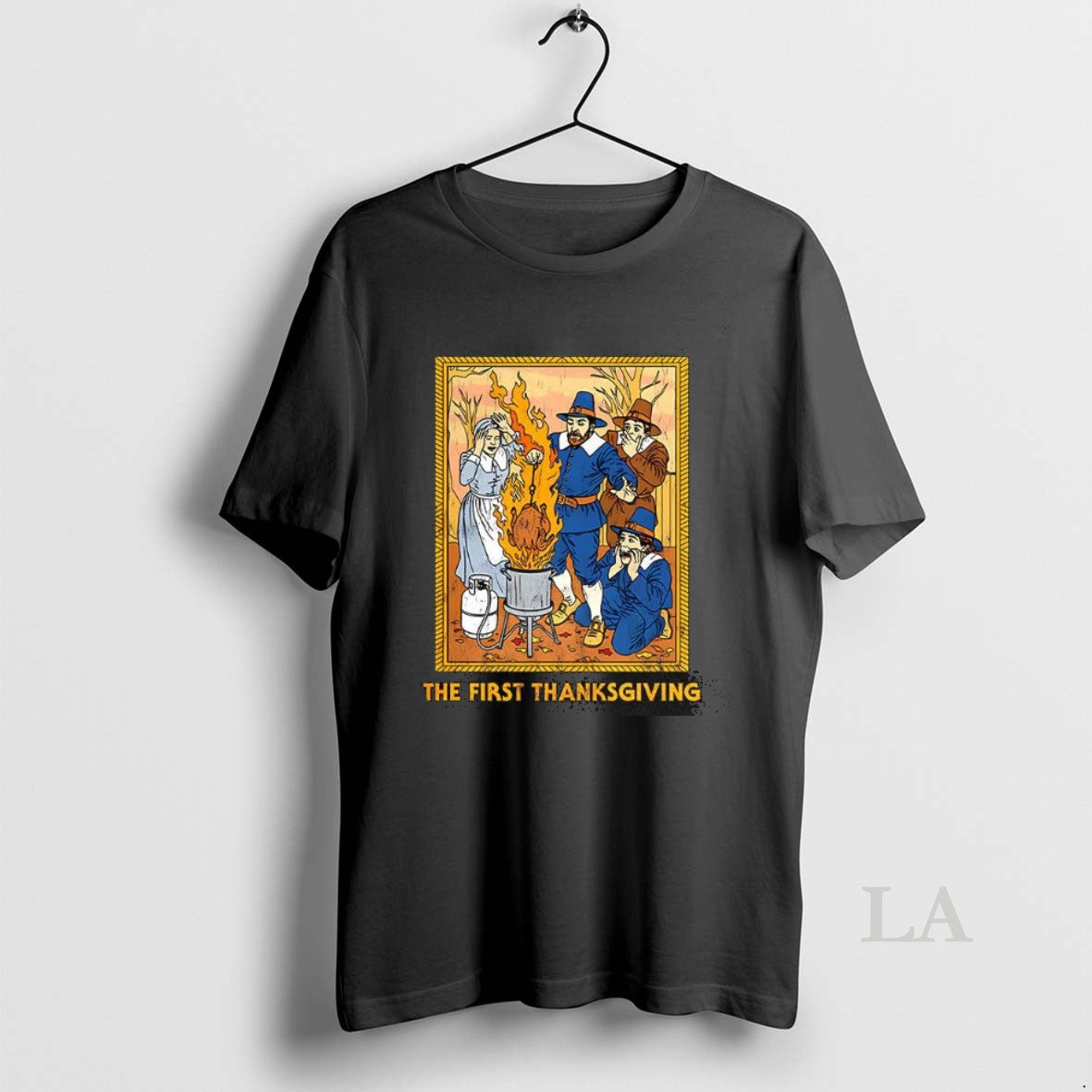 Original The First Thanksgiving Pilgrims Shirt Hoodie Sweatshirt | PurePodTees.com