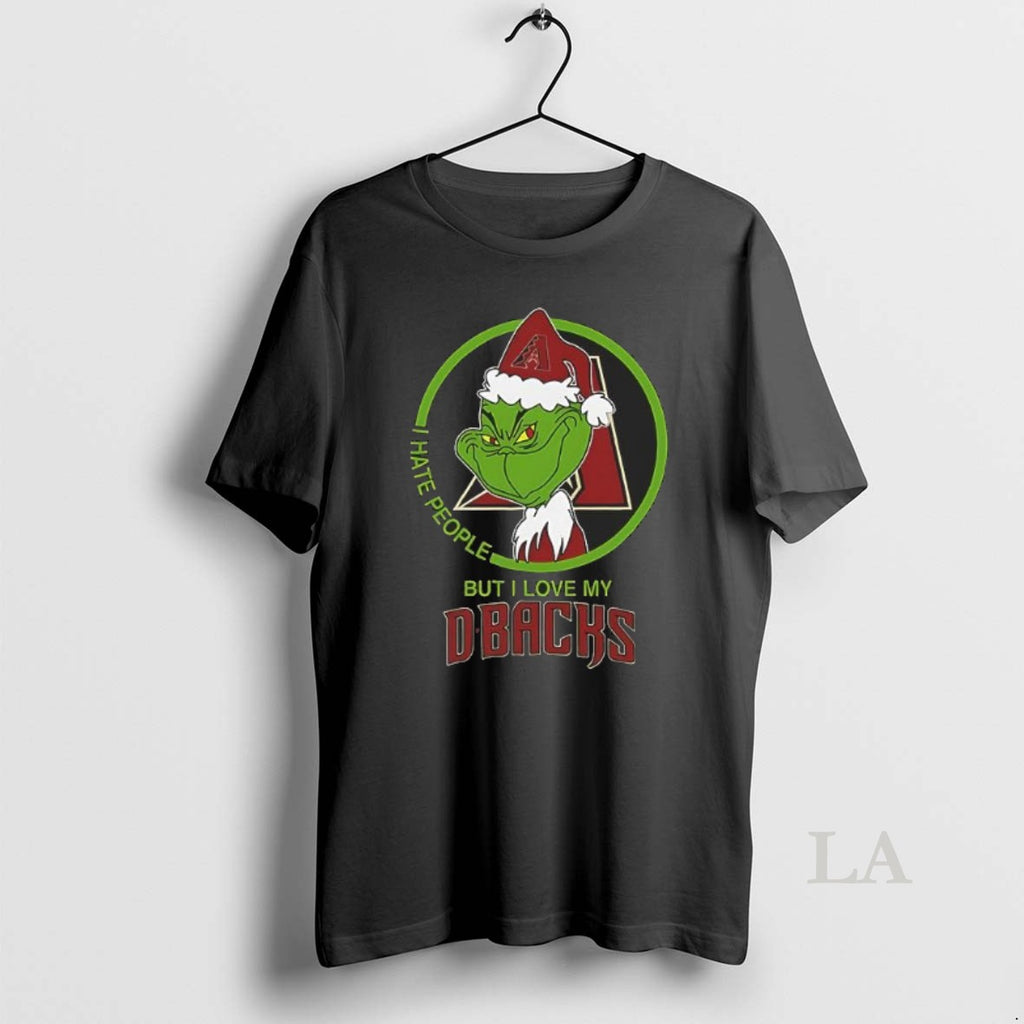 Original The Grinch I Hate People But I Love My Dbacks