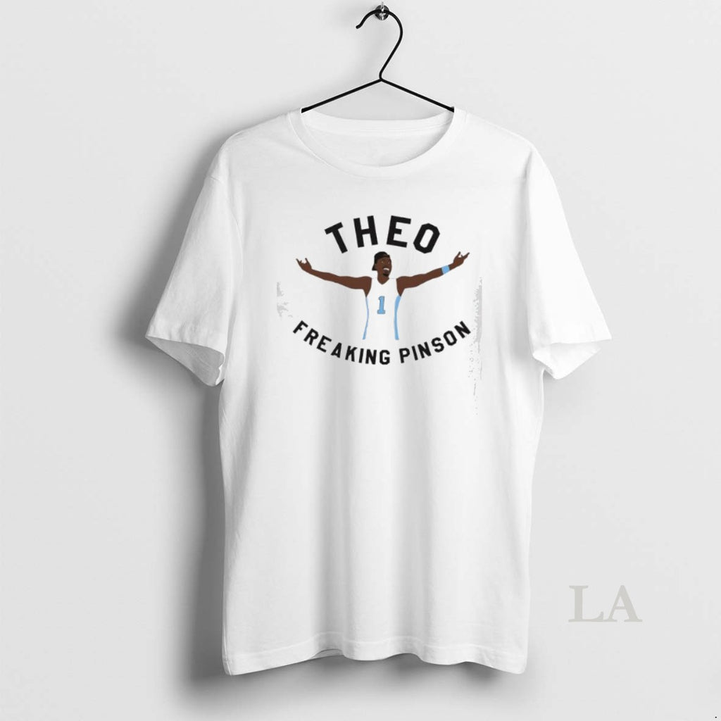 Original Theo Freaking Pinson Premium Number 1 Shirt Hoodie Sweatshirt | PurePodTees.com