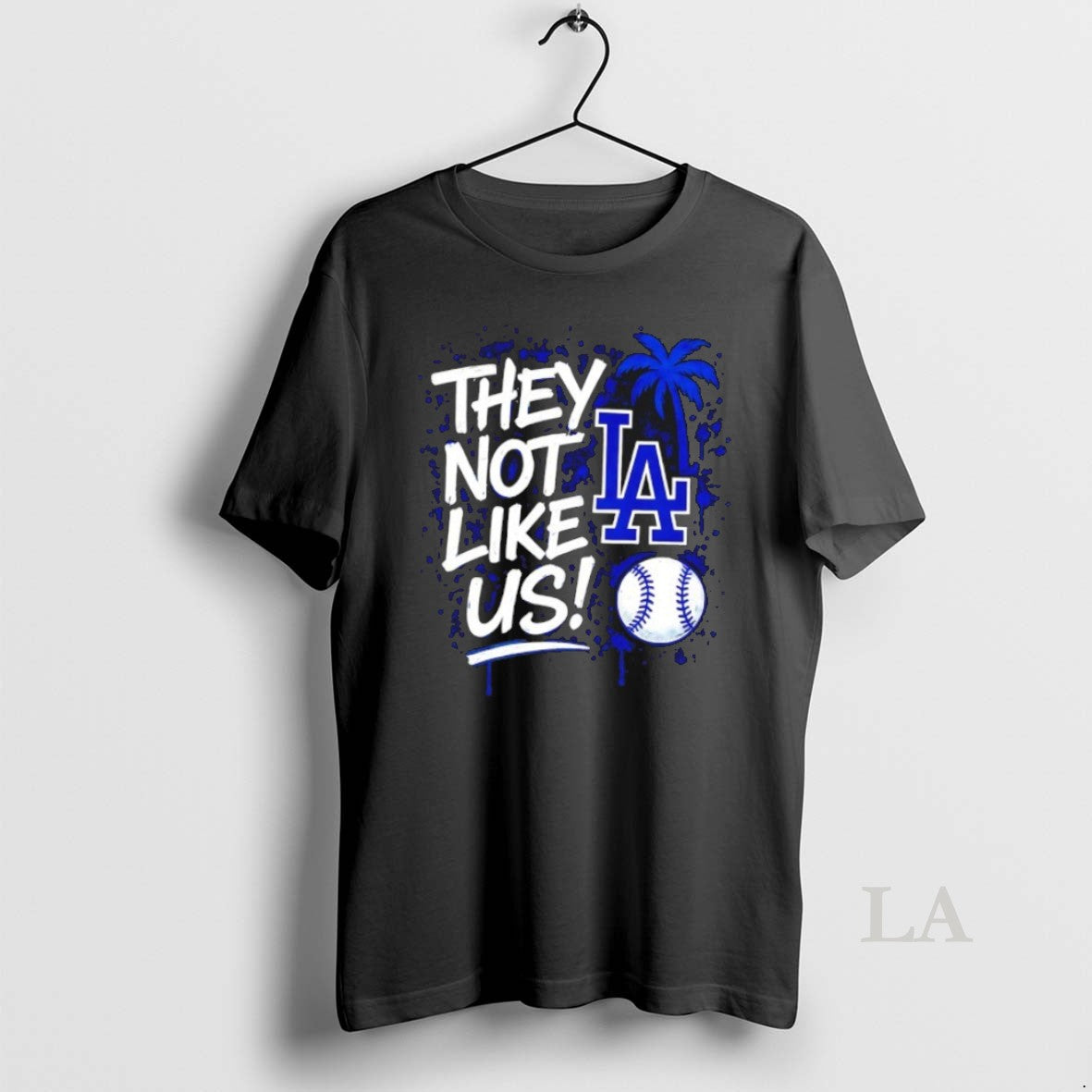 Original They Not Like Us Los Angeles Dodgers Baseball 2025 World Series Champions Shirt Hoodie Sweatshirt | PurePodTees.com