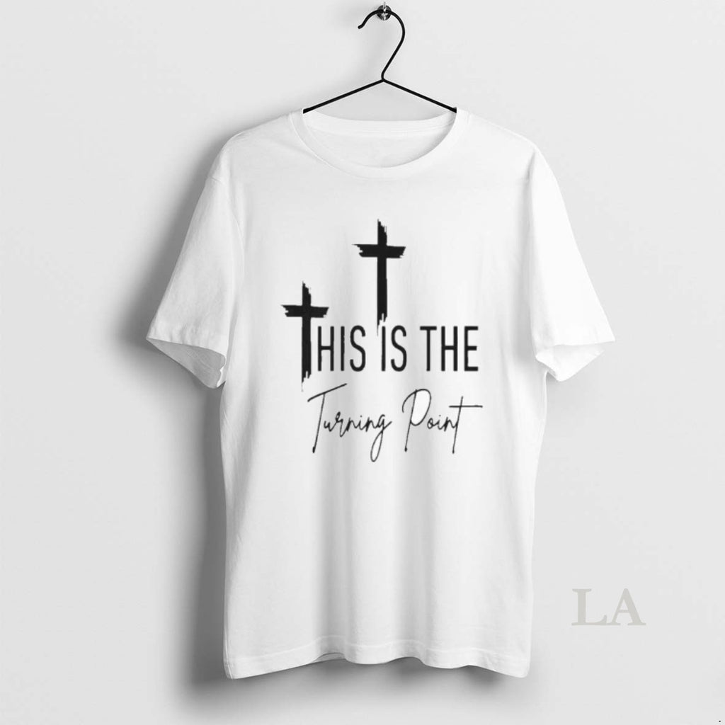 Original This Is The Turning Point Charlie Kirk Freedom Rip Memorial Shirt Hoodie Sweatshirt | PurePodTees.com