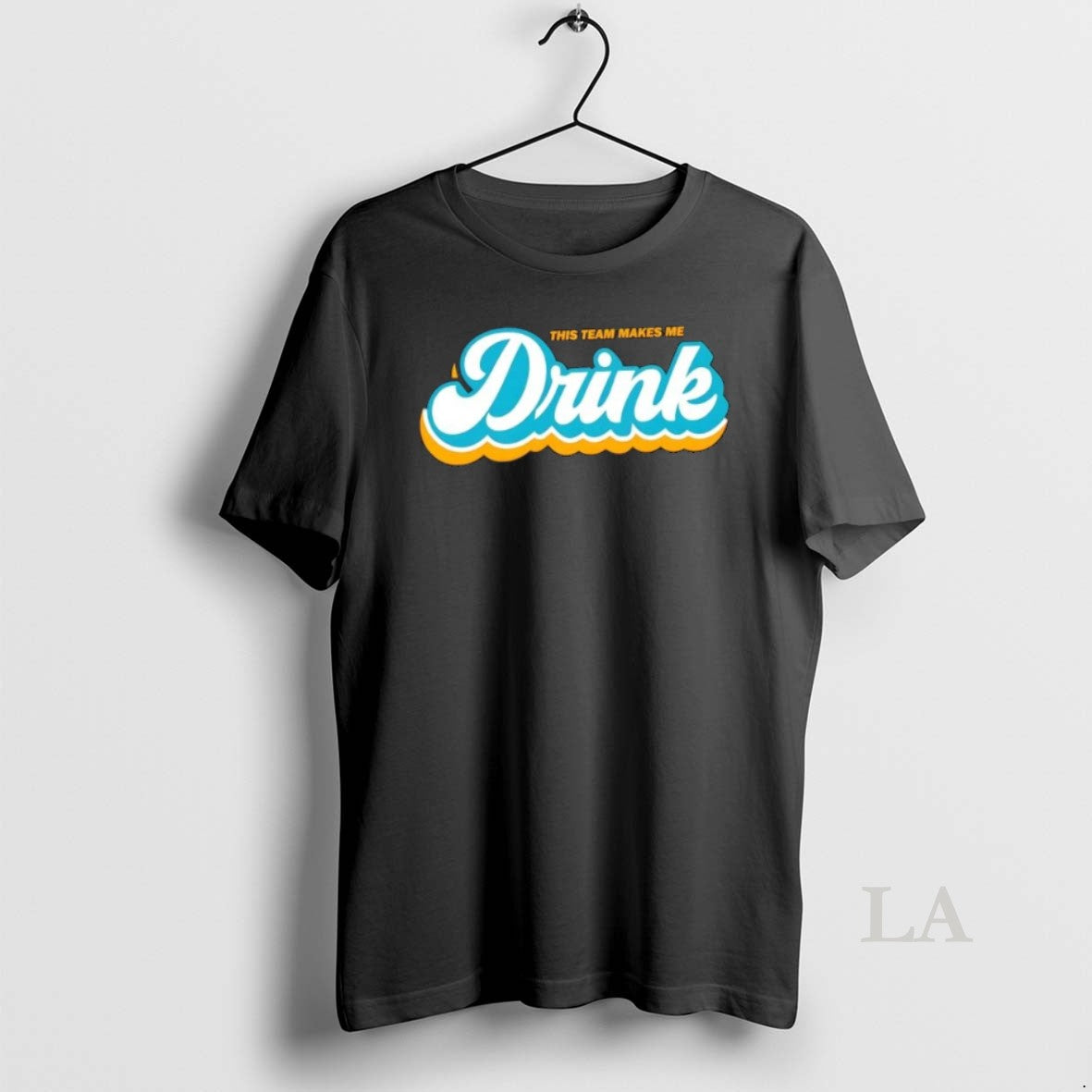 Original This Team Makes Me Drink Miami Football Fan Shirt Hoodie Sweatshirt | PurePodTees.com