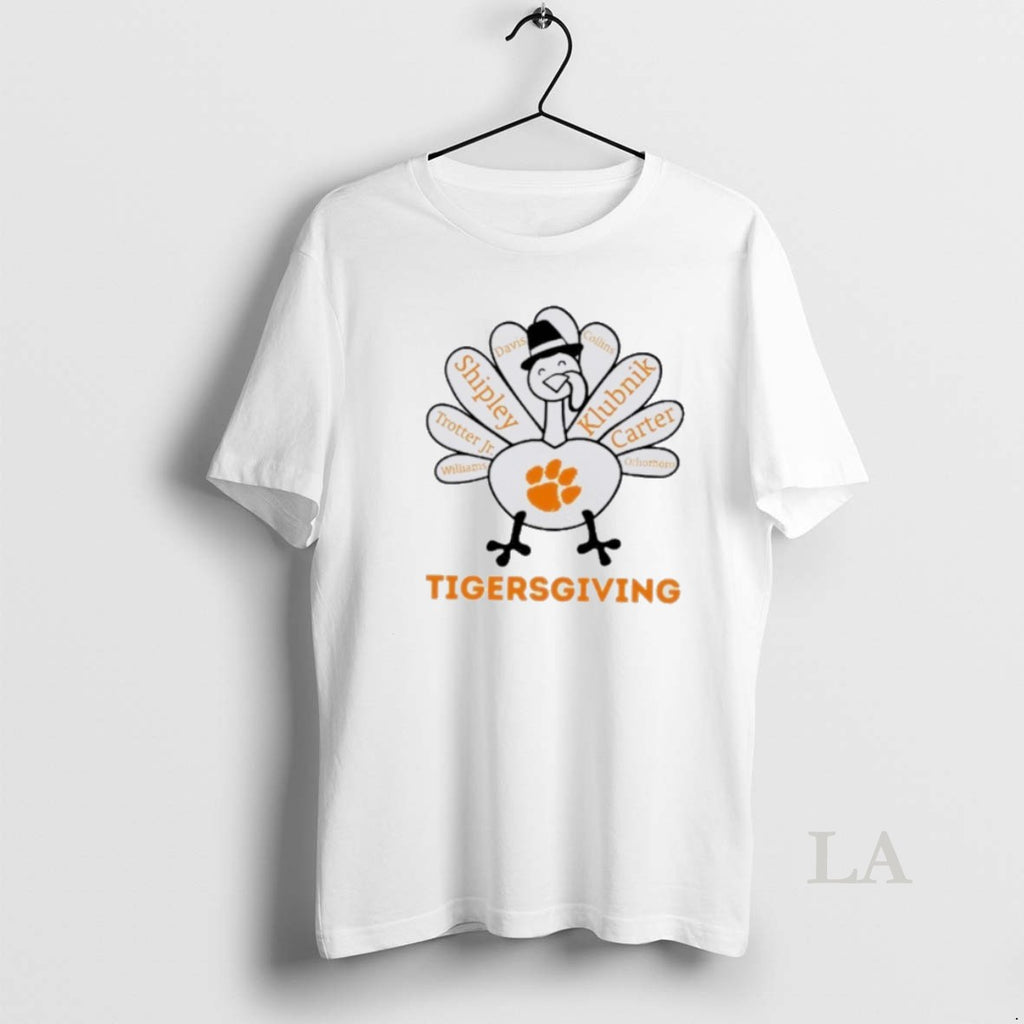 Original Tigersgiving Clemson Tigers X Thanksgiving Shirt Hoodie Sweatshirt | PurePodTees.com