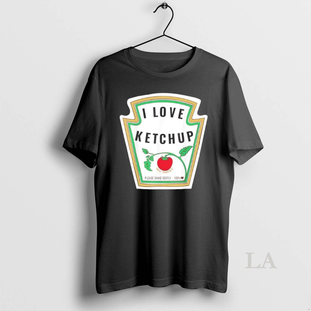Original Tomato I Love Ketchup Please Shake Gently Shirt Hoodie Sweatshirt | PurePodTees.com