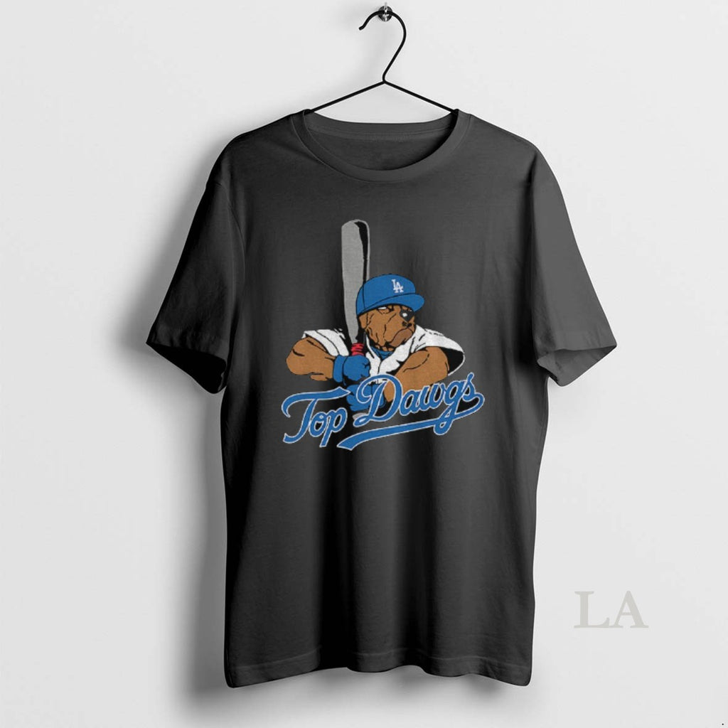 Original Top Dawgs Dog Los Angeles Dodgers Baseball Player Mlb World Series 2025 Shirt Hoodie Sweatshirt | PurePodTees.com