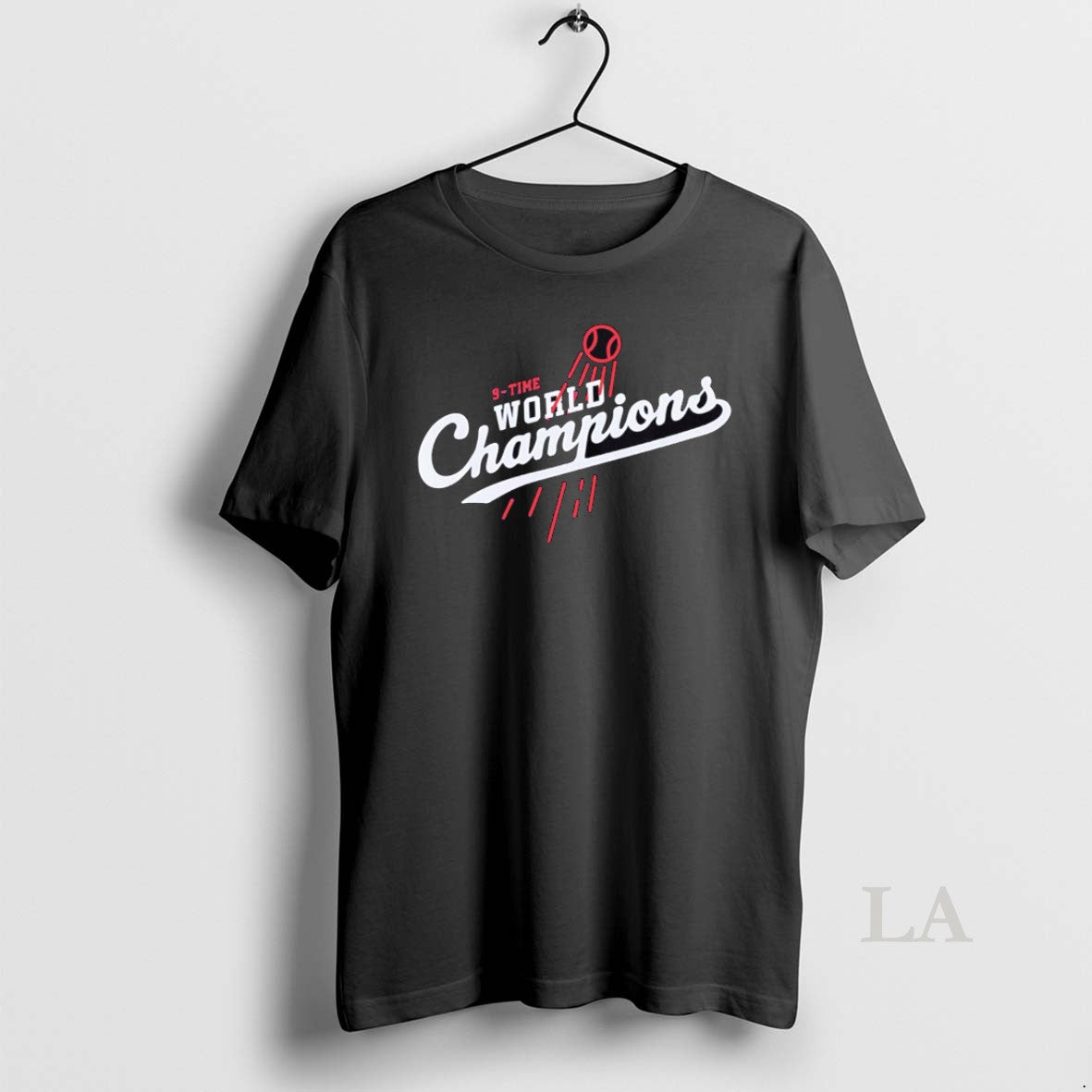 Original Top Los Angeles Dodgers 9 Time World Champions Logo Shirt Hoodie Sweatshirt | PurePodTees.com