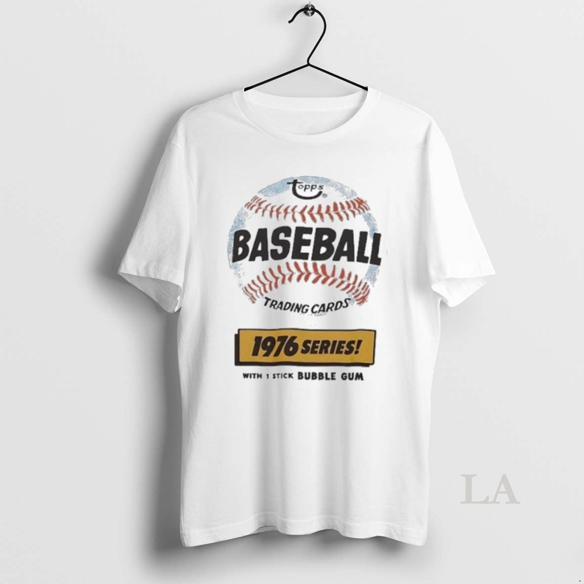 Original Topps Trading Cards 1976 Series With 1 Stick Bubble Gum Baseball Shirt Hoodie Sweatshirt | PurePodTees.com