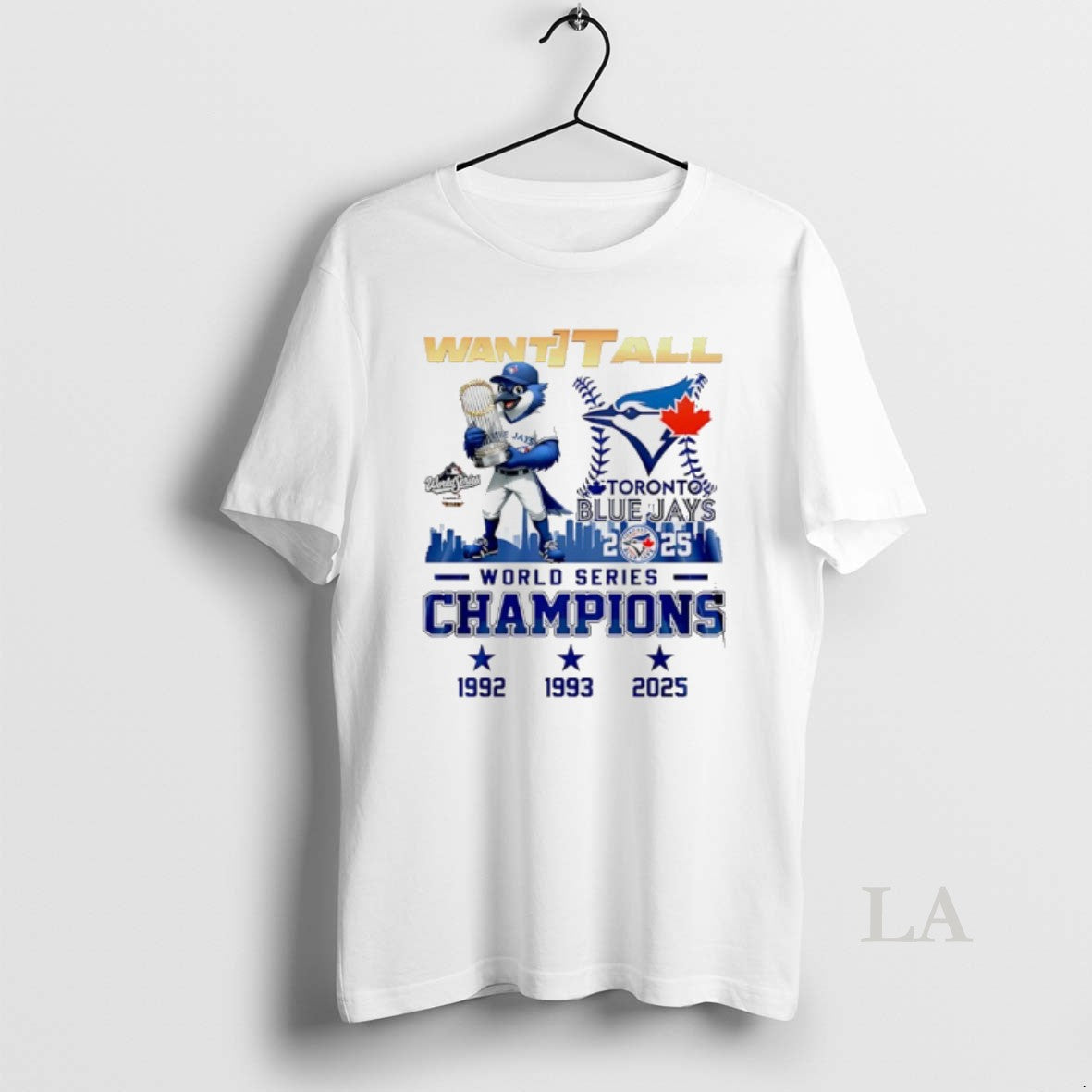 Original Toronto Blue Jays 2025 World Series Champions Want It All Shirt Hoodie Sweatshirt | PurePodTees.com