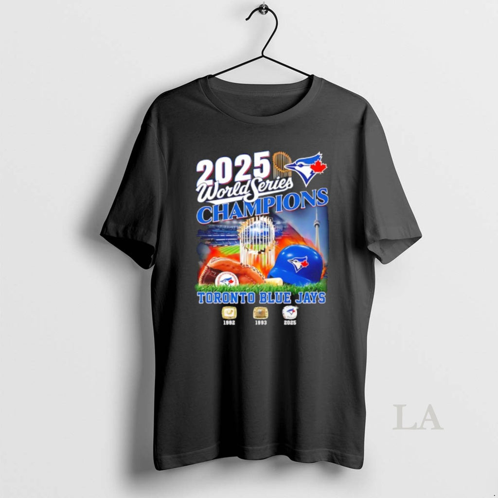 Original Toronto Blue Jays 2025 World Series Champions Helmets Shirt Hoodie Sweatshirt | PurePodTees.com
