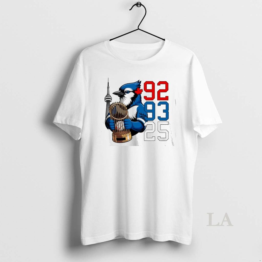 Original Toronto Blue Jays 3x World Series Champions 1992 1993 2025 Mascot Shirt Hoodie Sweatshirt | PurePodTees.com