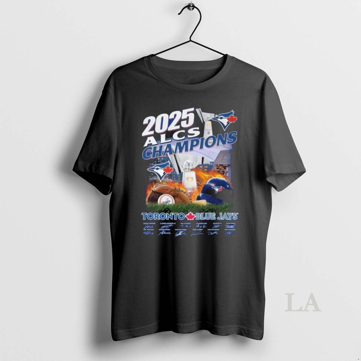Original Toronto Blue Jays Alcs Champions 2025 Signatures Shirt Hoodie Sweatshirt | PurePodTees.com