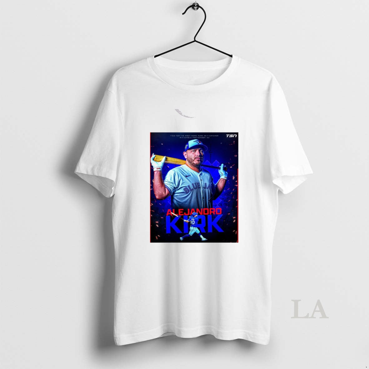 Original Toronto Blue Jays Alejandro Kirk Tied For The Most Home Runs In A Single Shirt Hoodie Sweatshirt | PurePodTees.com