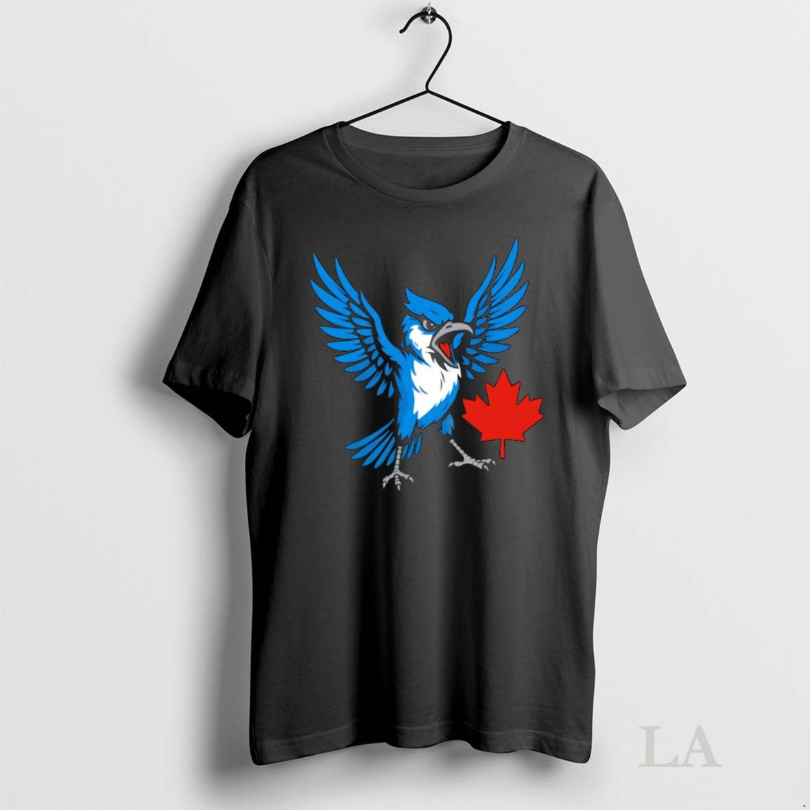Original Toronto Blue Jays Canadian Blue Jay Bird Red Maple Leaf Logo Shirt Hoodie Sweatshirt | PurePodTees.com