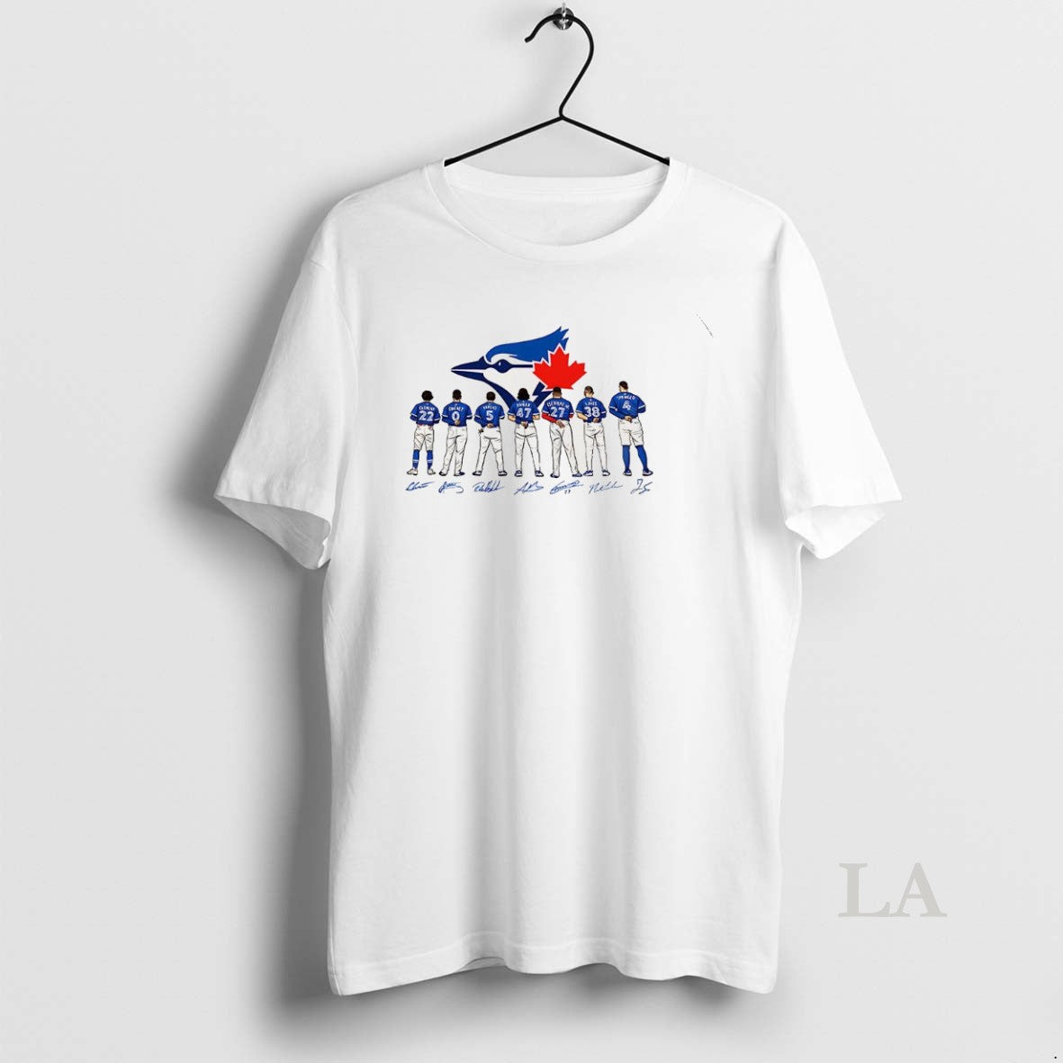 Original Toronto Blue Jays Mlb Lineup 2025 Chasing The Same Dream Signature Shirt Hoodie Sweatshirt | PurePodTees.com