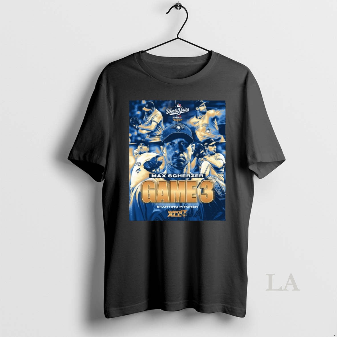 Original Toronto Blue Jays Max Scherzer Mlb World Series Game 3 Starting Pitcher Want It Shirt Hoodie Sweatshirt