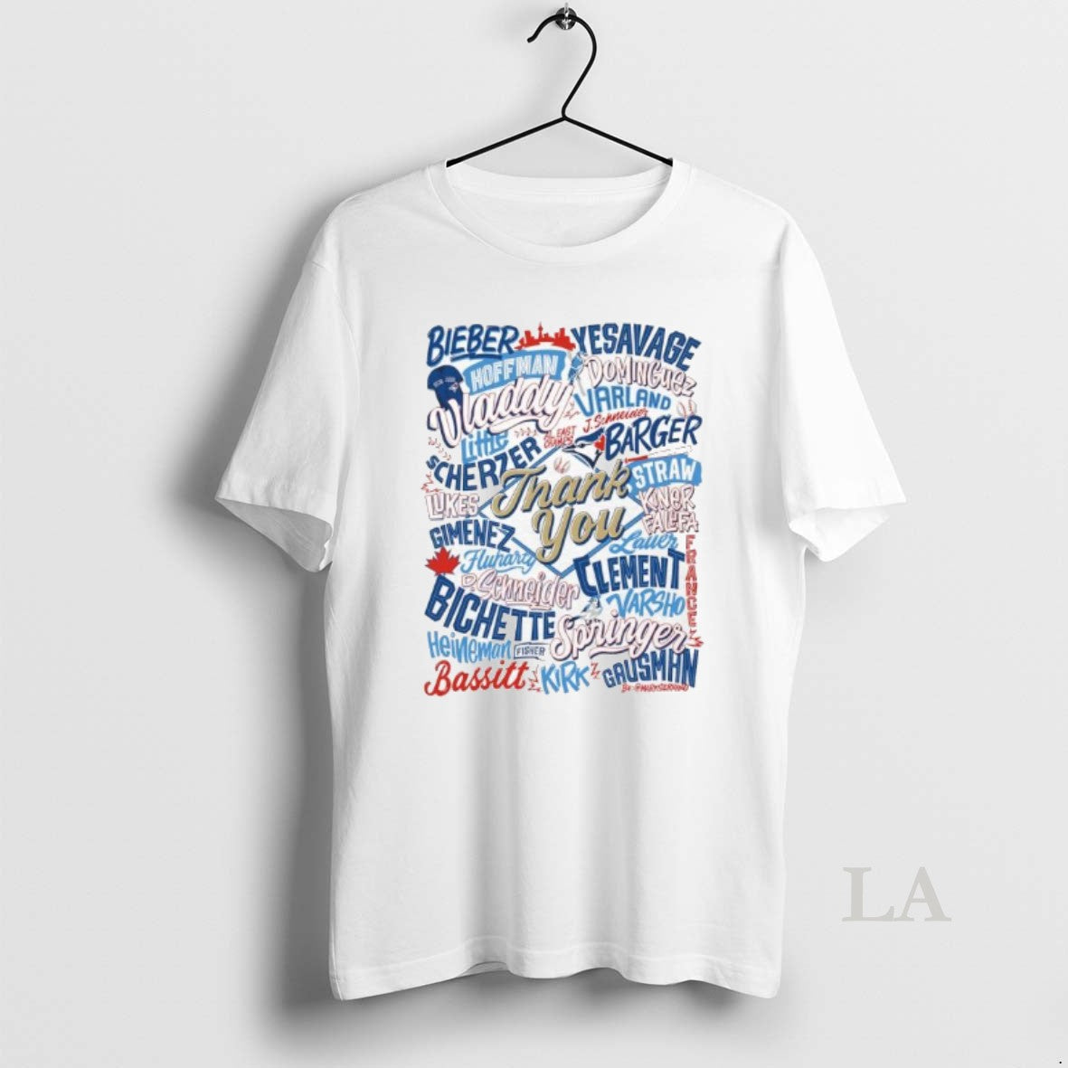 Original Toronto Blue Jays Thank You Al East Champs Names Of Players Shirt Hoodie Sweatshirt | PurePodTees.com