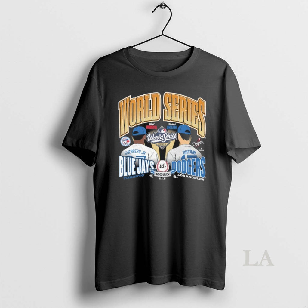 Original Toronto Blue Jays Vs Los Angeles Dodgers Dueling World Series Franklin Shirt Hoodie Sweatshirt | PurePodTees.com