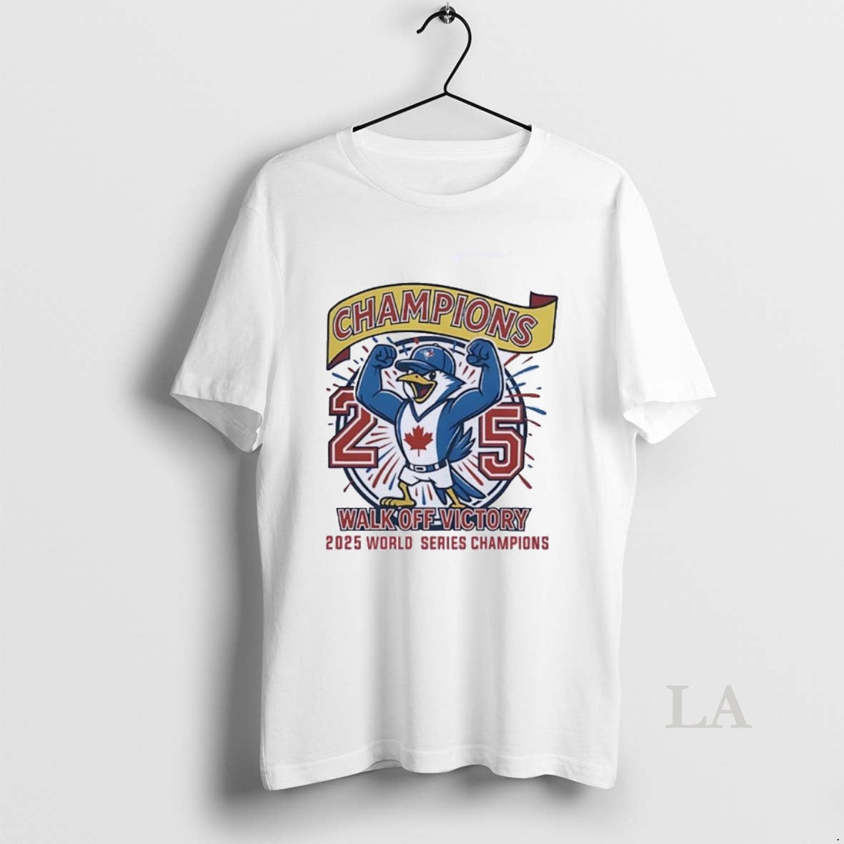 Original Toronto Blue Jays World Series Champions 2025 Walk Off Victory Shirt Hoodie Sweatshirt | PurePodTees.com