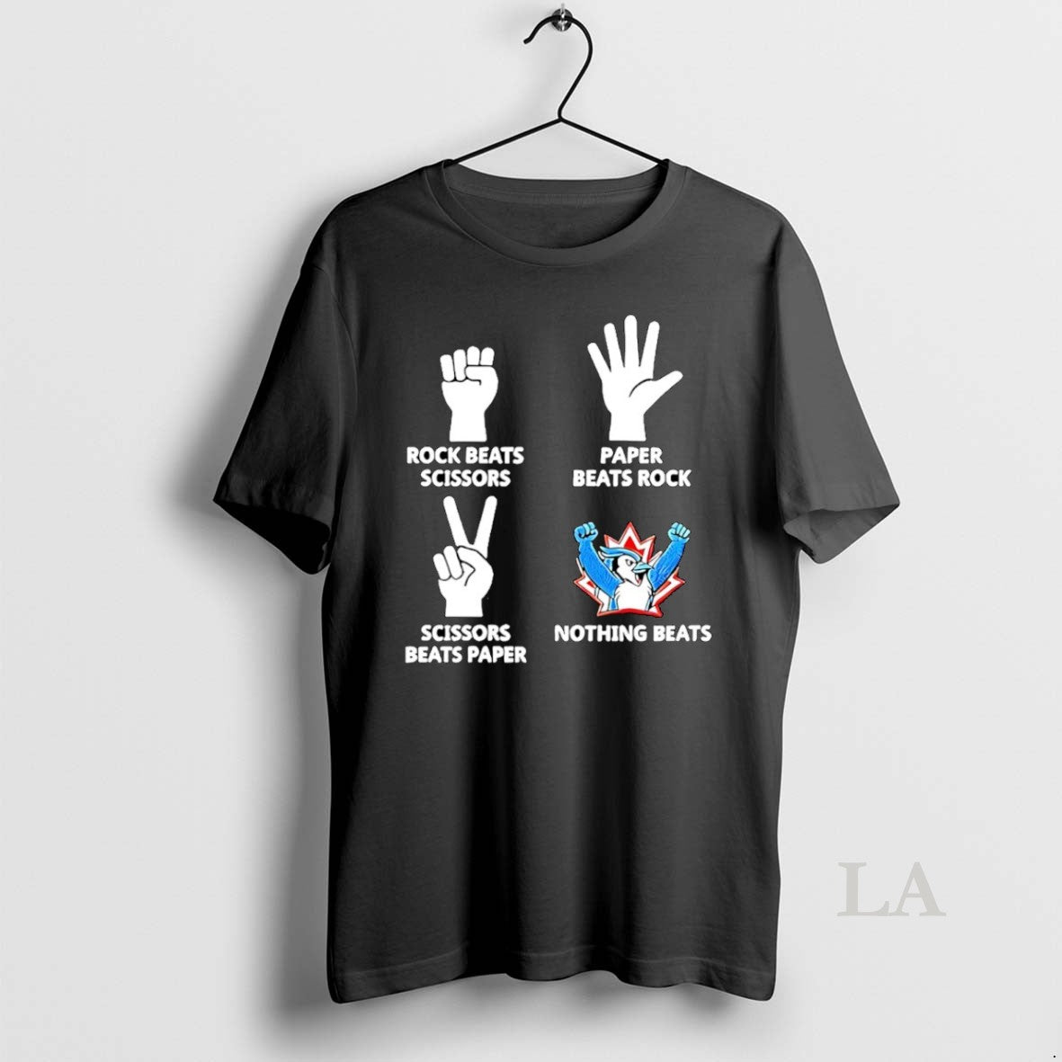 Original Toronto Blue Jays Nothing Beats Rock Paper Scissors Seagullwear Shirt Hoodie Sweatshirt | PurePodTees.com
