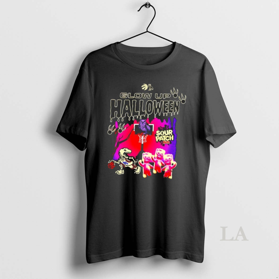Original Toronto Raptors Glow Up Halloween Sour Patch Kids Shirt Hoodie Sweatshirt | PurePodTees.com