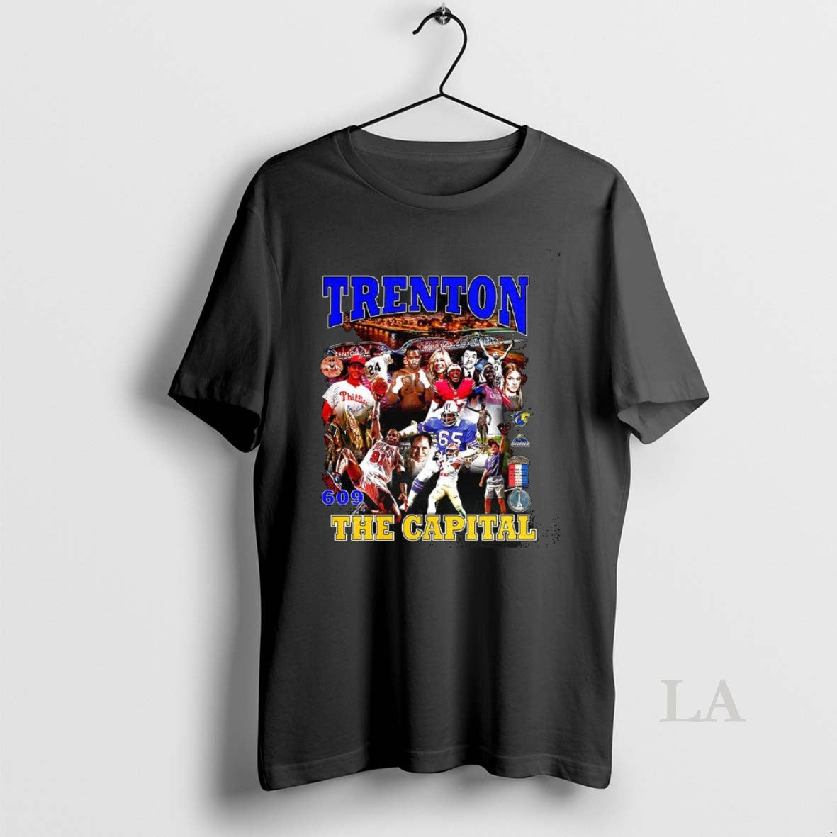 Original Trenton The Capital City 609 And Famous People Shirt Hoodie Sweatshirt | PurePodTees.com