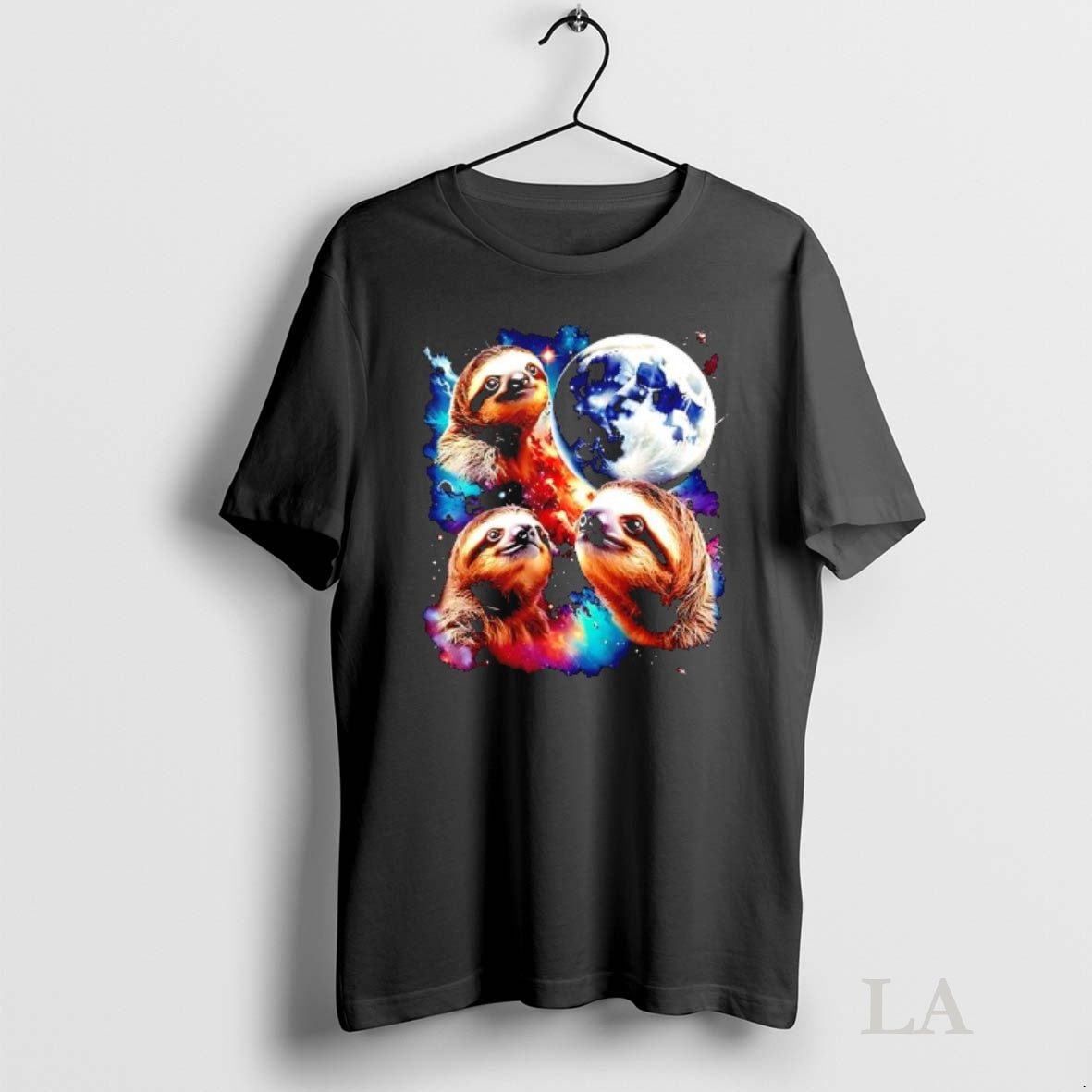 Original Triple Moon Sloths Graphic Shirt Hoodie Sweatshirt | PurePodTees.com