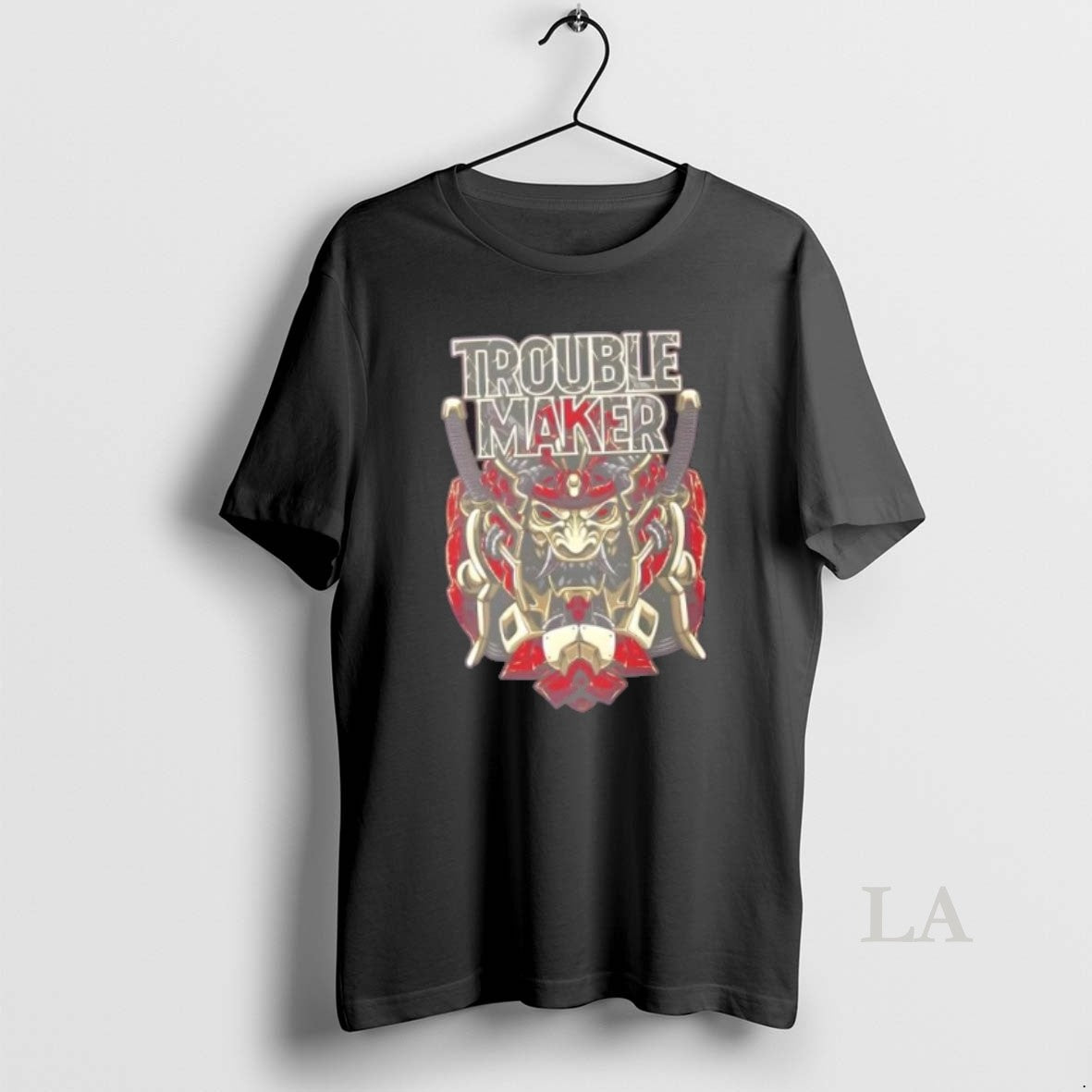 Original Troublemaker Samurai Bold Warrior Design Shirt Hoodie Sweatshirt | PurePodTees.com