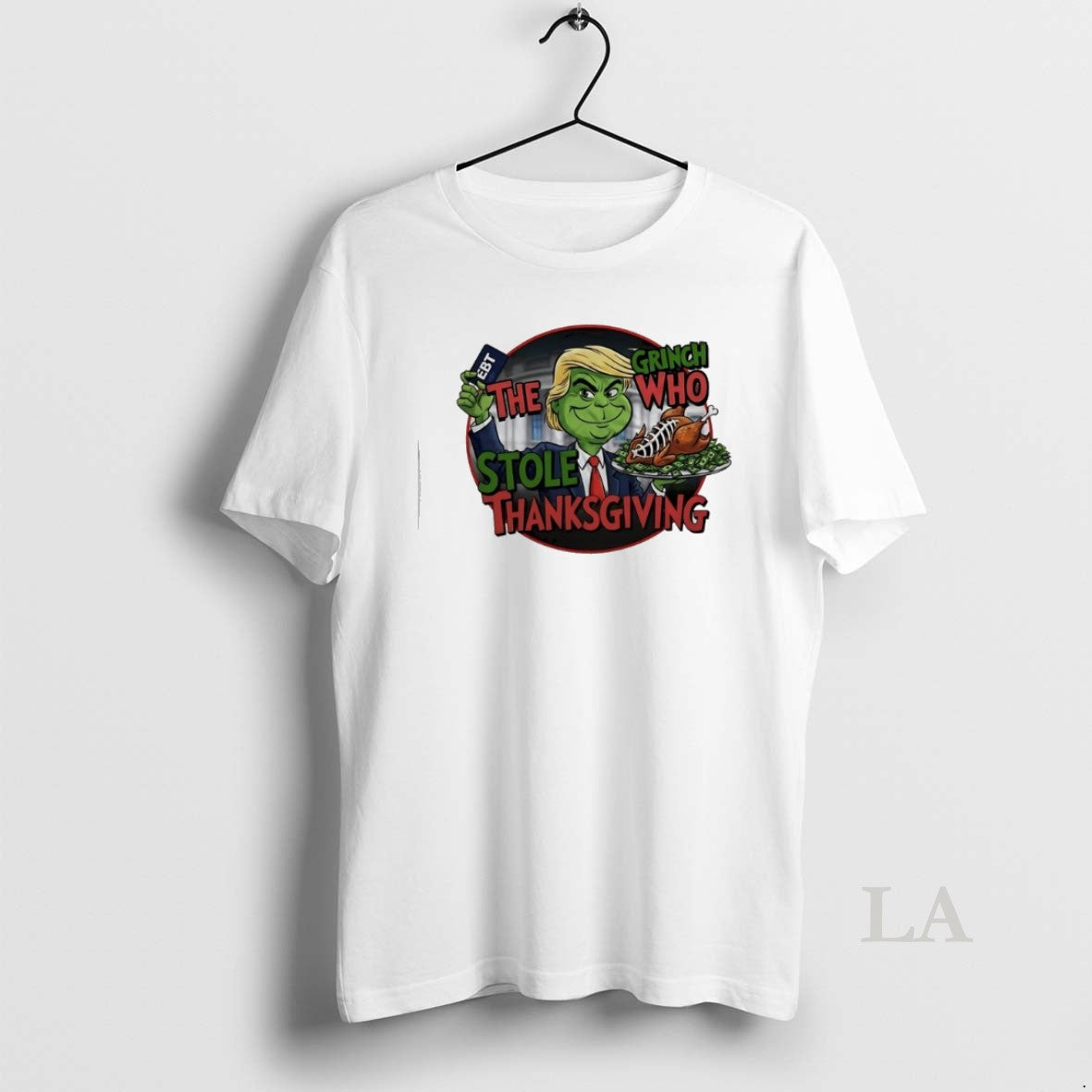 Original Trump Ebt X The Grinch Who Stole Thanksgiving Shirt Hoodie Sweatshirt | PurePodTees.com