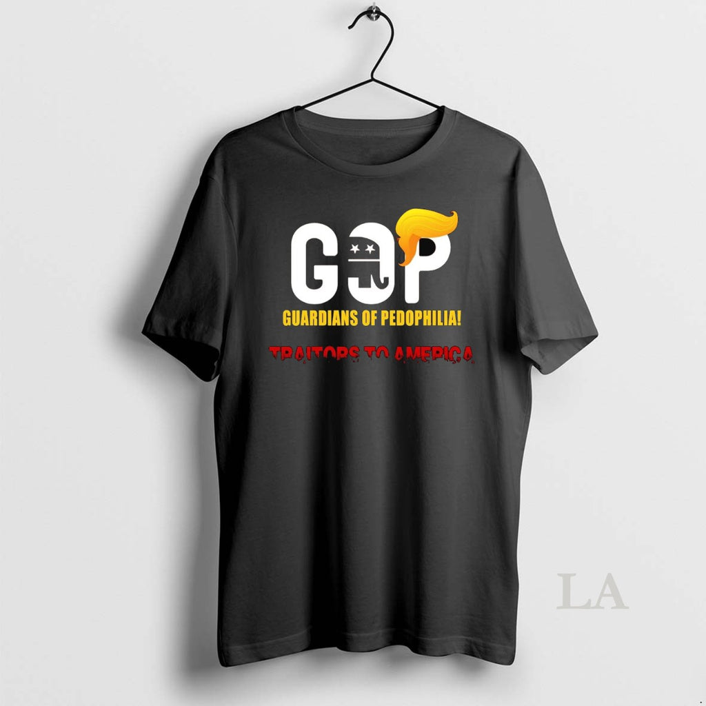 Original Trump Gop Guardians Of Pedophilia Traitors To America Shirt Hoodie Sweatshirt | PurePodTees.com