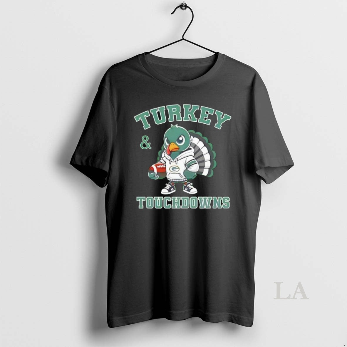 Original Turkey Touchdowns Green Bay Packers Thanksgiving Shirt Hoodie Sweatshirt | PurePodTees.com