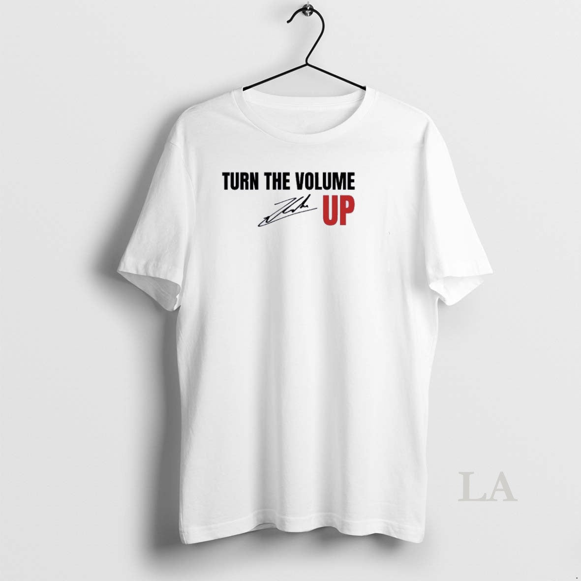 Original Turn The Volume Up Signature Shirt Hoodie Sweatshirt | PurePodTees.com