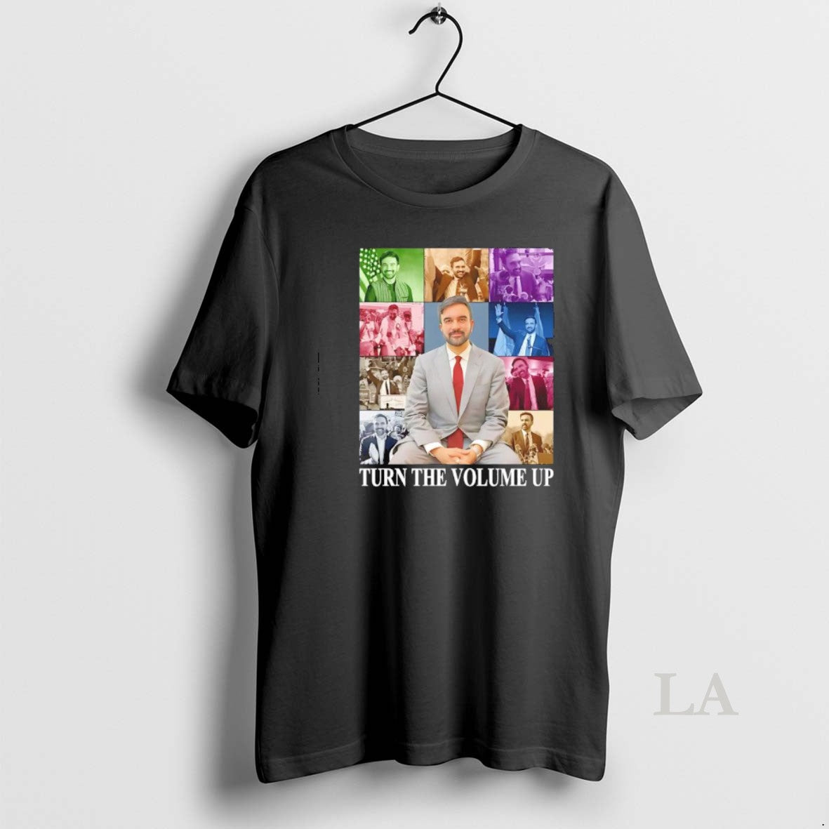 Original Turn The Volume Up Zohran Mamdani The Era Tour Shirt Hoodie Sweatshirt | PurePodTees.com