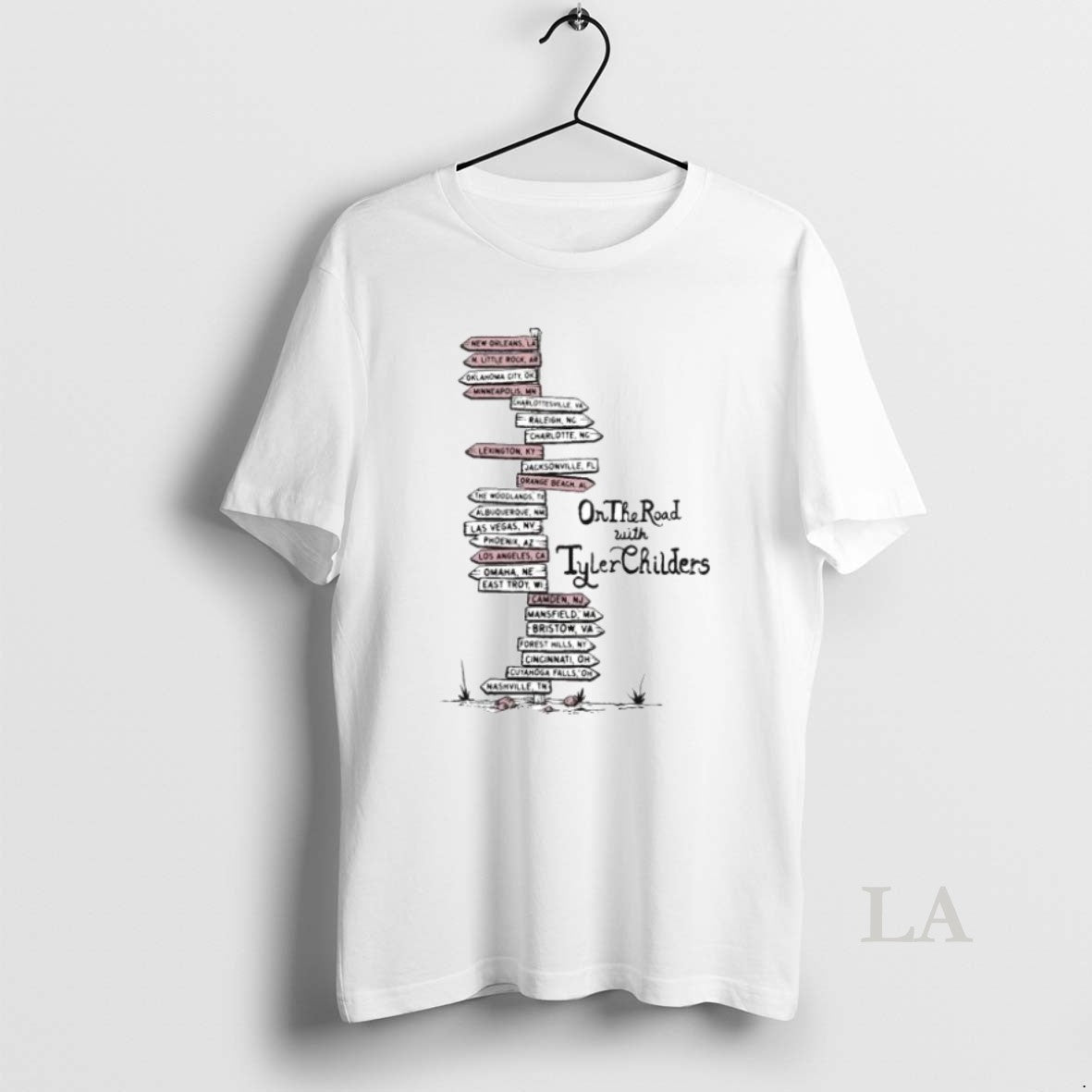 Original Tyler Childers On The Road Tour 2025 Shirt Hoodie Sweatshirt | PurePodTees.com