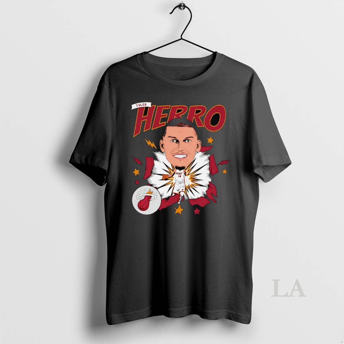 Original Tyler Herro Caricature Miami Heat Shirt Hoodie Sweatshirt | PurePodTees.com