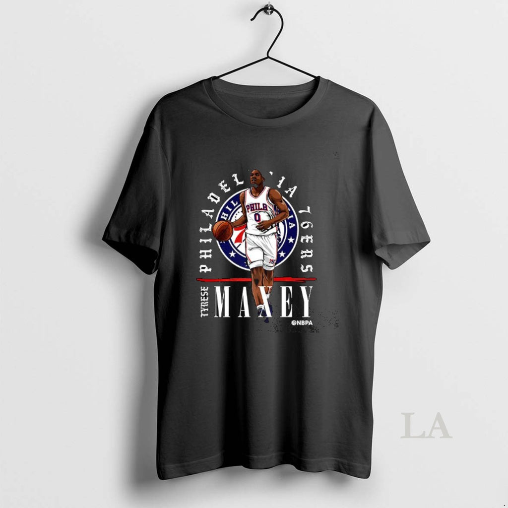 Original Tyrese Maxey Philadelphia 76ers Nba Shirt Hoodie Sweatshirt | PurePodTees.com
