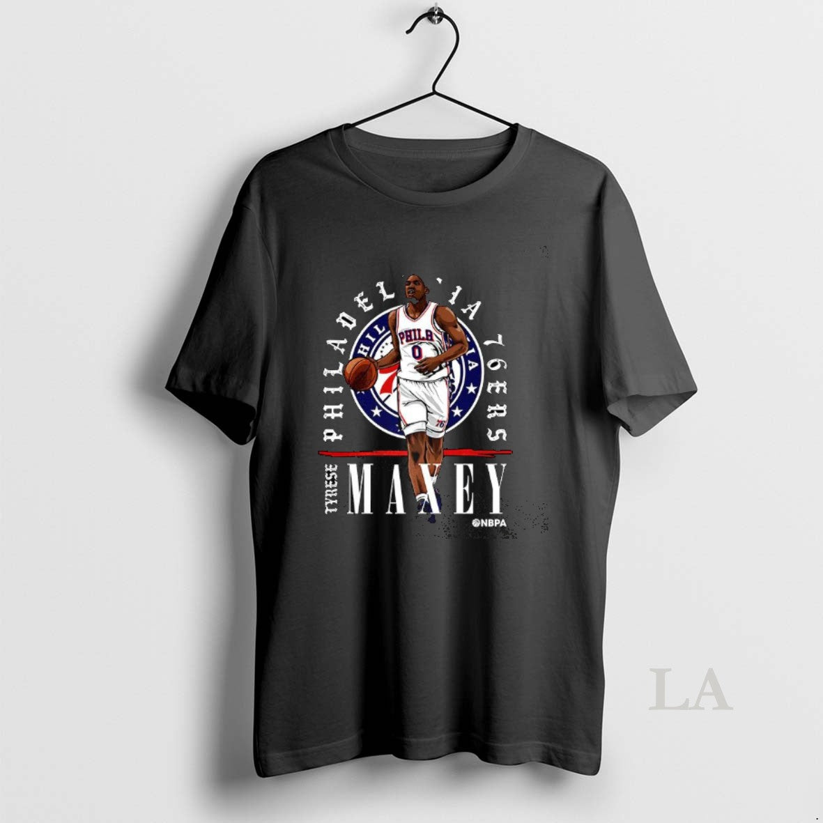 Original Tyrese Maxey Philadelphia 76ers Nba Shirt Hoodie Sweatshirt | PurePodTees.com