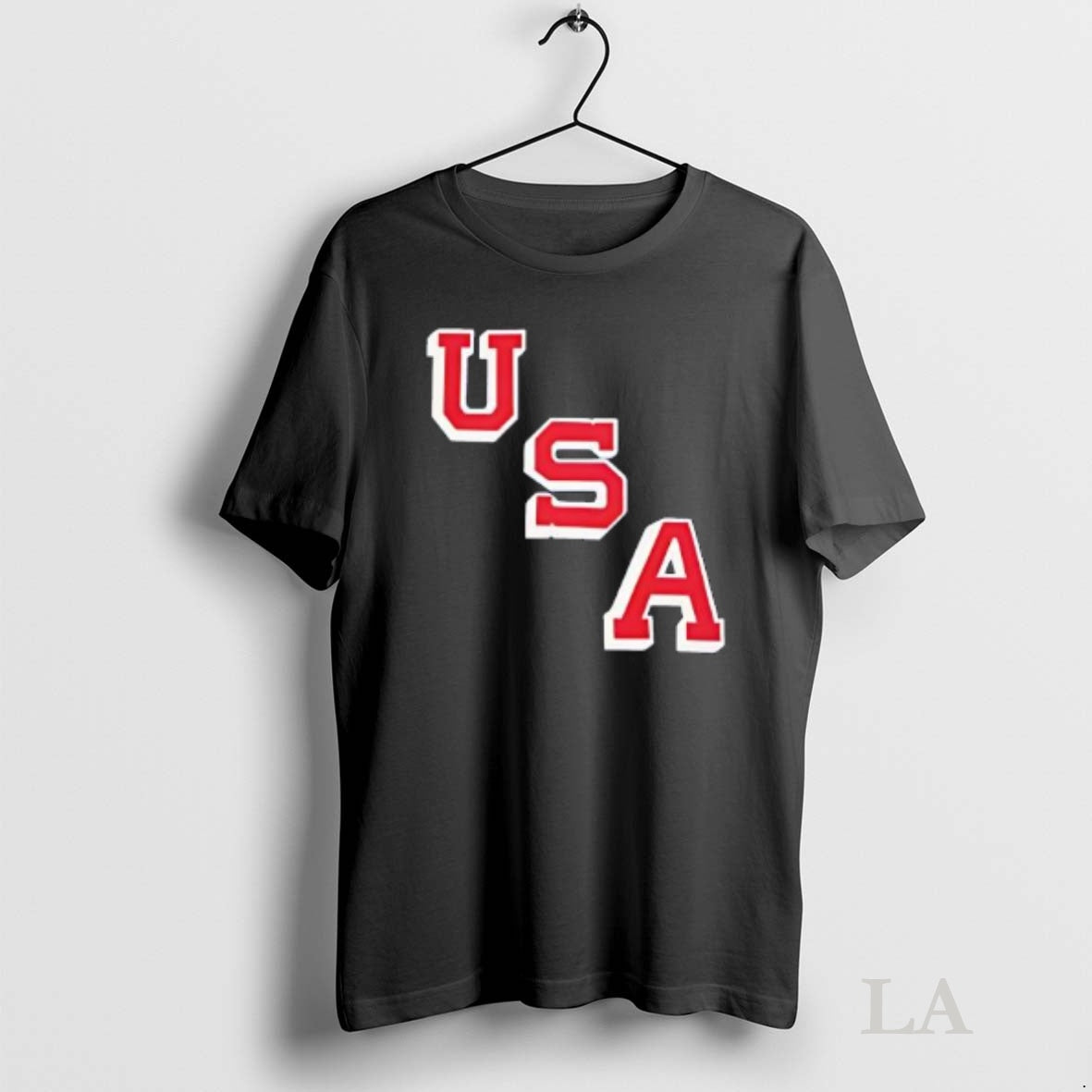 Original Usa Hockey Diagonal Graphic Shirt Hoodie Sweatshirt | PurePodTees.com
